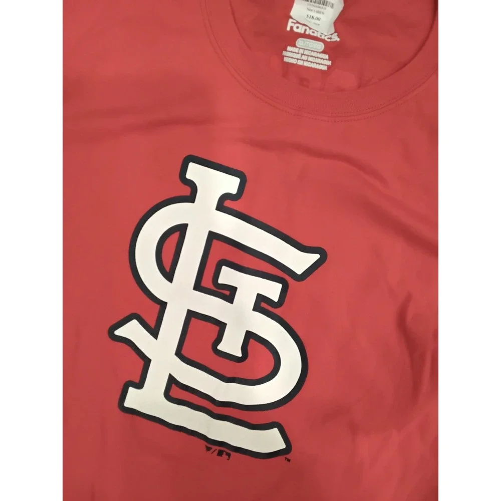 Fanatics St Louis‎ Cardinals Goldschmidt 46 Baseball Jersey T Shirt Coral XL